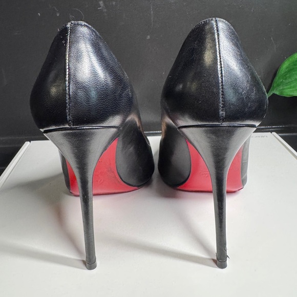 Christian Louboutin Black leather heel - sz 37 - // 7 - Picture 9 of 12